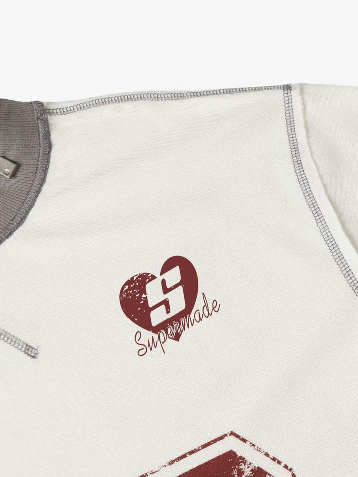 Distressed NO. 28 Jersey T-Shirt