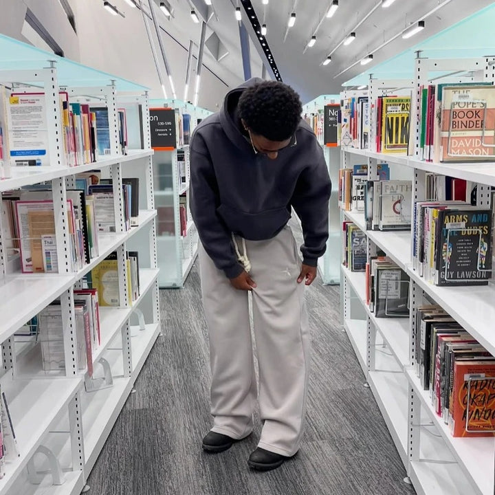 Double Waist Baggy Joggers - MyGarments