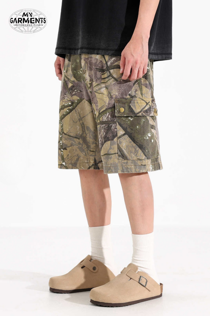 'Dune' Camouflage Jorts