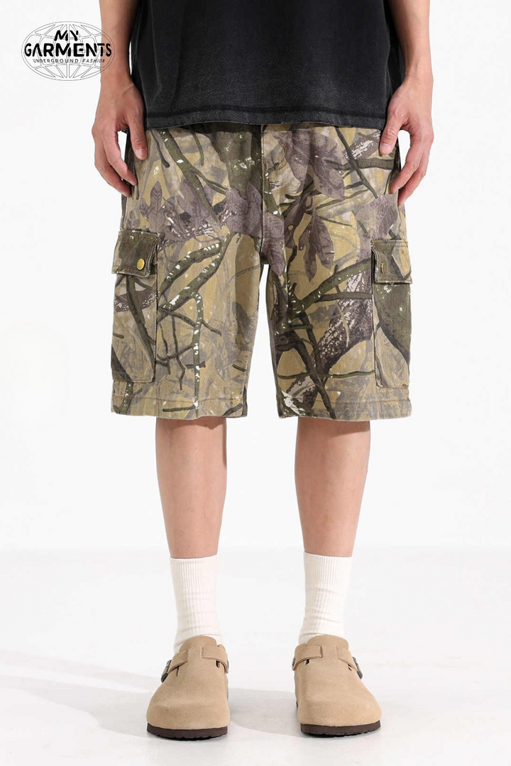 'Dune' Camouflage Jorts