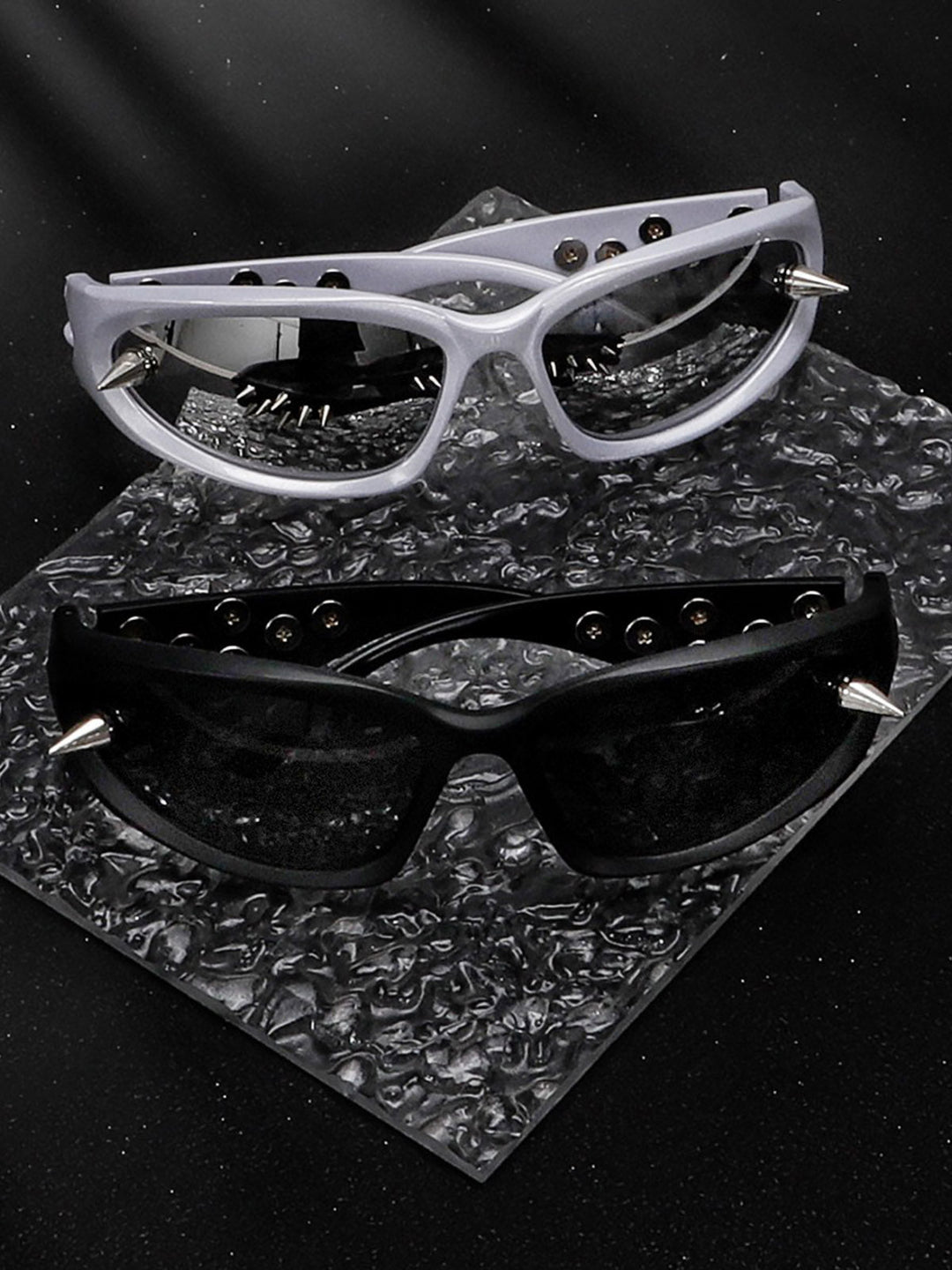 Edgy Punk Spike Sunglasses