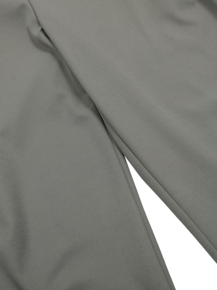 Elastic Waistband Barrel Pants