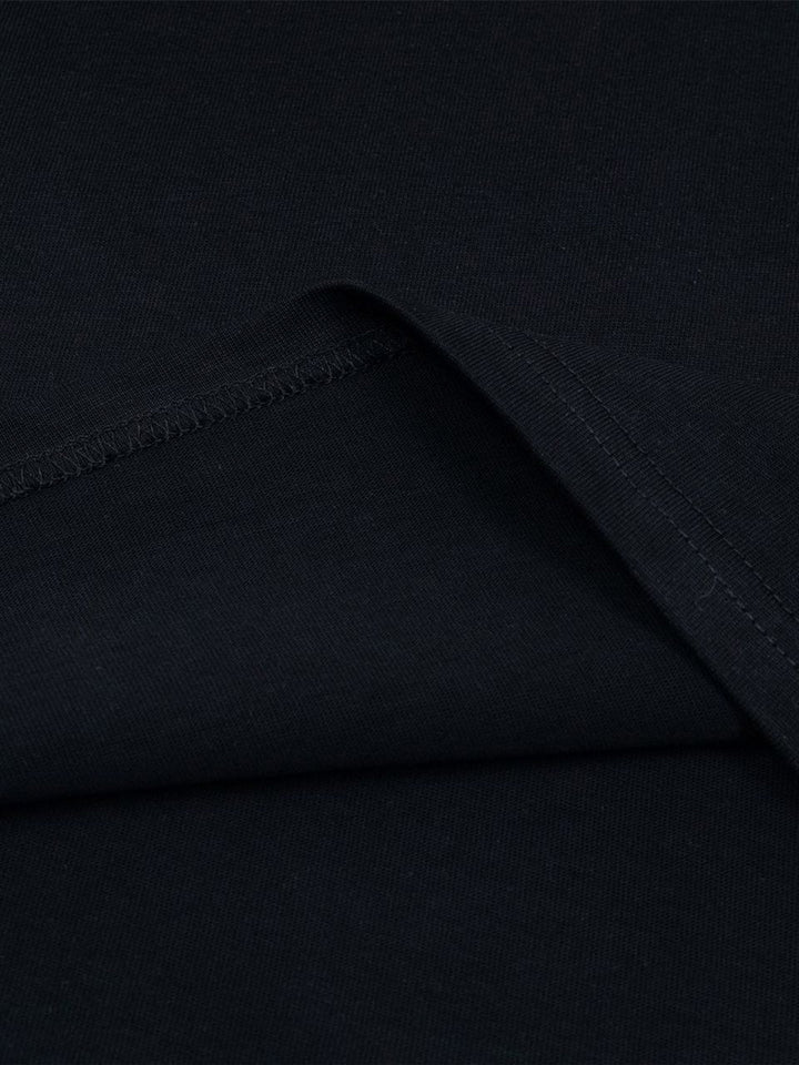 Elegant Pearl-Embellished Oversized T-Shirt