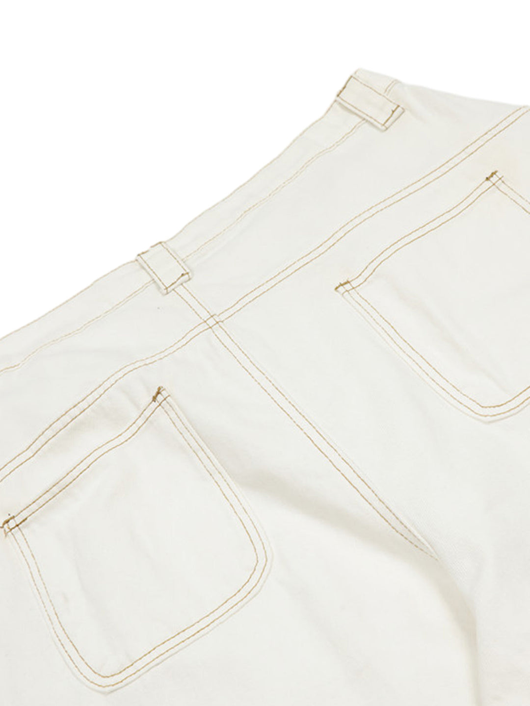 Embroidered Floral Patches Barrel Jeans