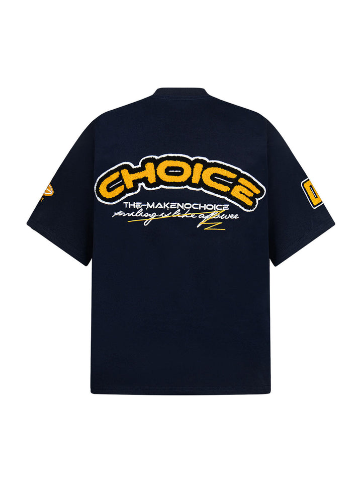 Embroidered Oversized T-Shirt Set