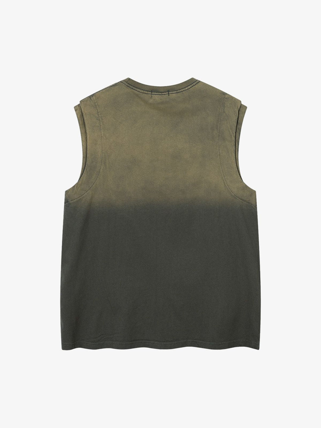 Gradient Embroidered Stars Tank Top