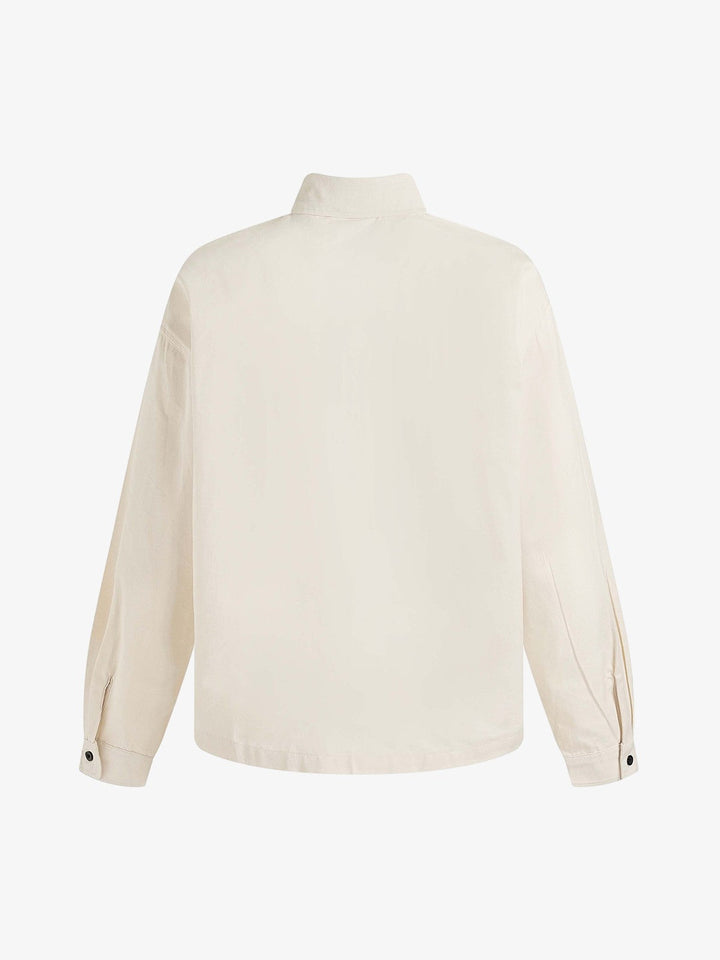 Graphic Portrait Print Long-Sleeve Shirt