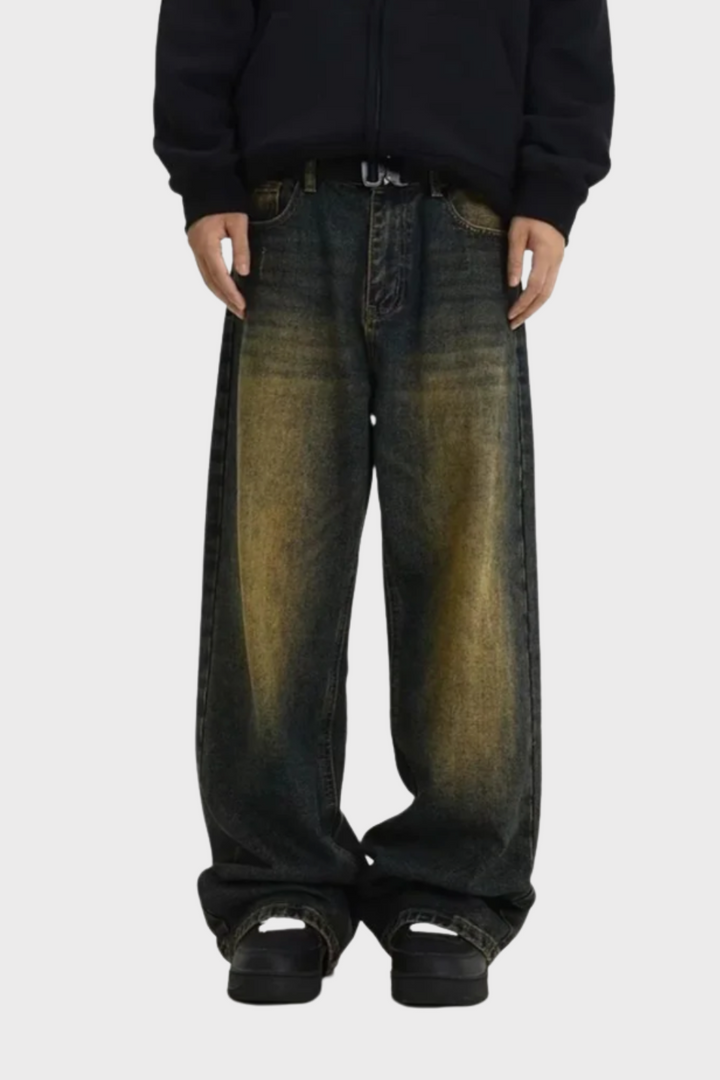 'Harajaku' Washed Baggy Jeans