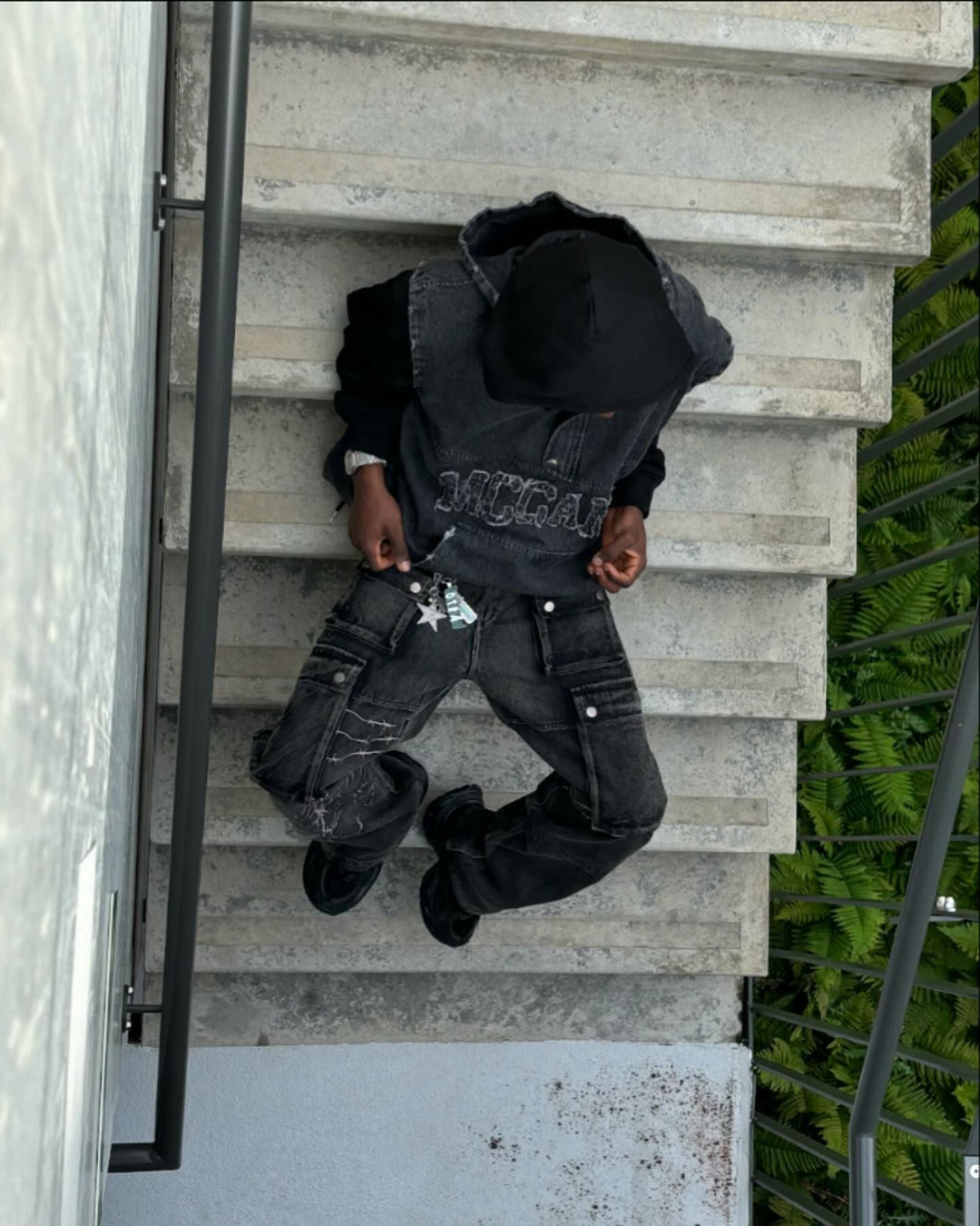 High Street Embroidery Hip-Hop Jeans - 2122