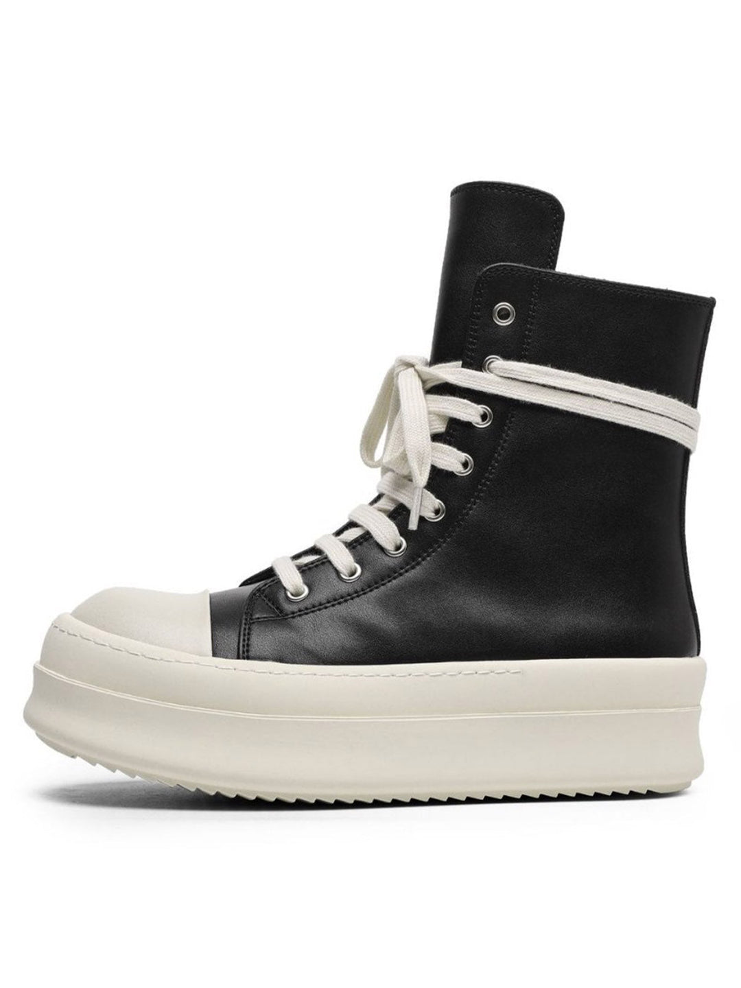 High-top Side Zipper Platform Sneakers - 2273