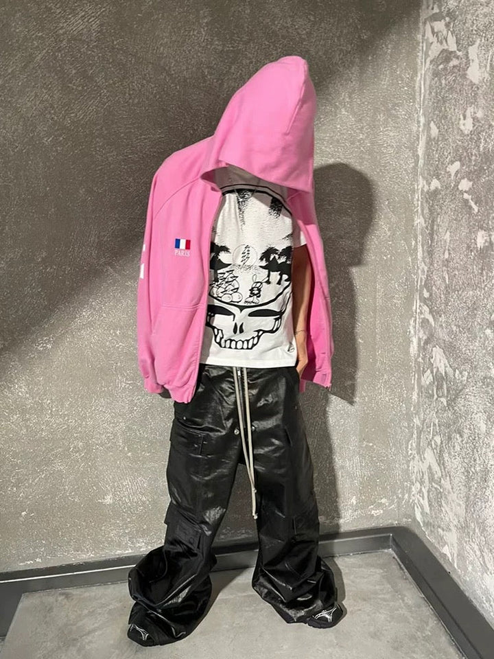 'Shadow' Matte Coated Multi-pocket Overalls