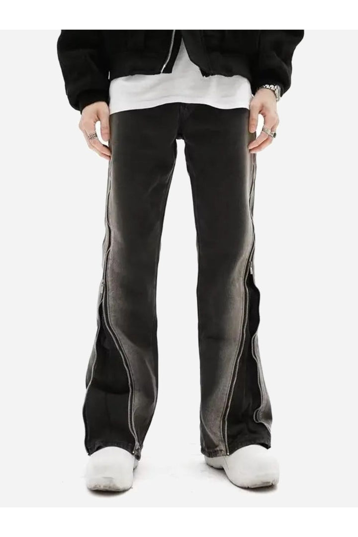Jeans With Zipper Design