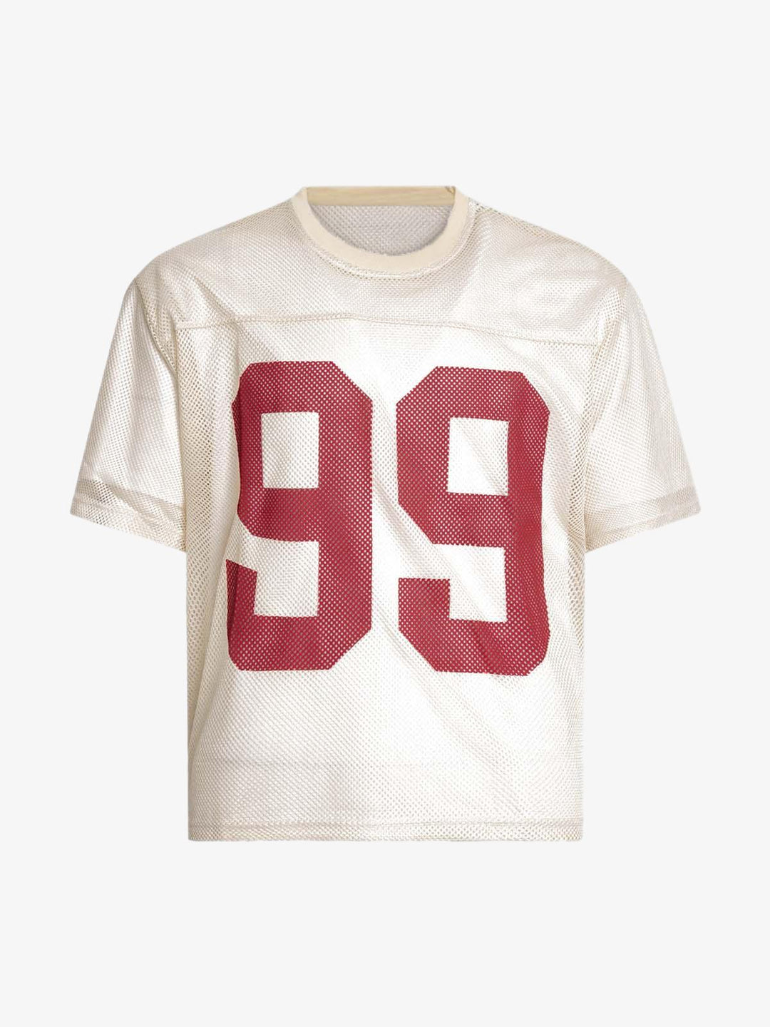 Jersey Mesh Short-Sleeve T-shirt