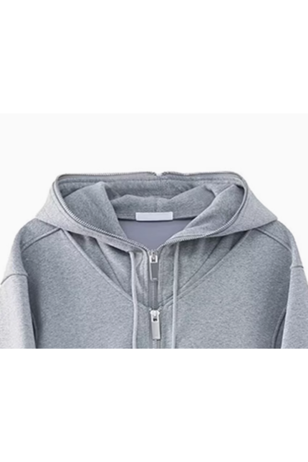 'Kai' Korean Shoulder Pad Hooded Jacket