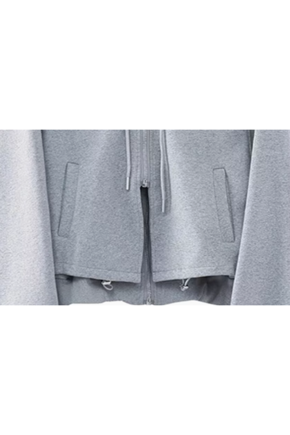 'Kai' Korean Shoulder Pad Hooded Jacket