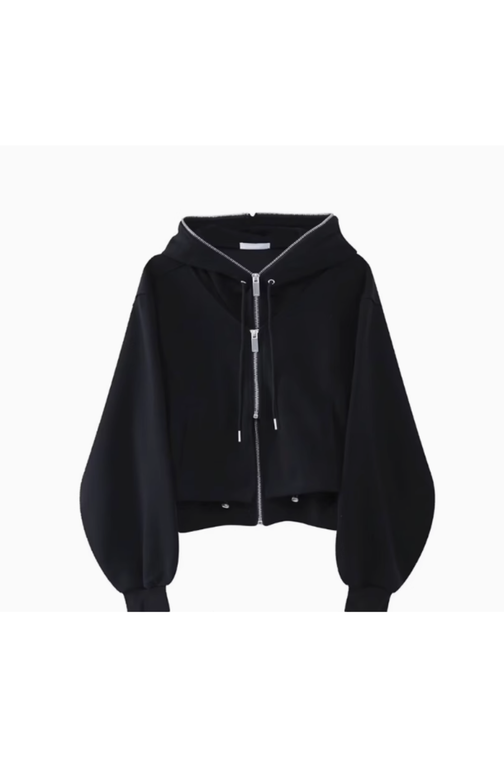 'Kai' Korean Shoulder Pad Hooded Jacket