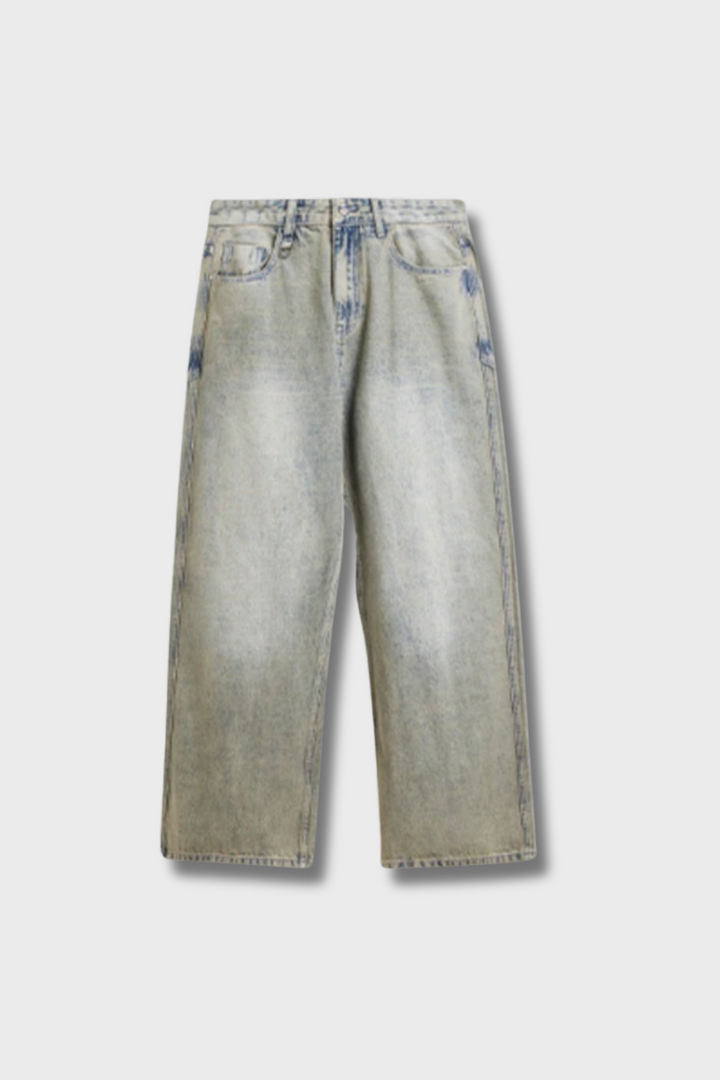 MyGarments - Baggy Denim Jeans - Light Grey