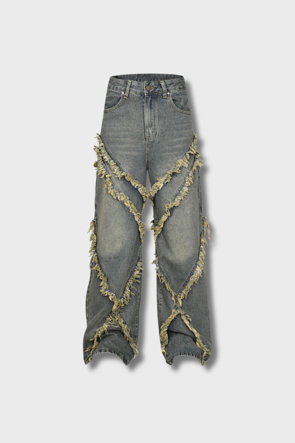 'Cascade' High Street Hip Hop Distressed Jeans