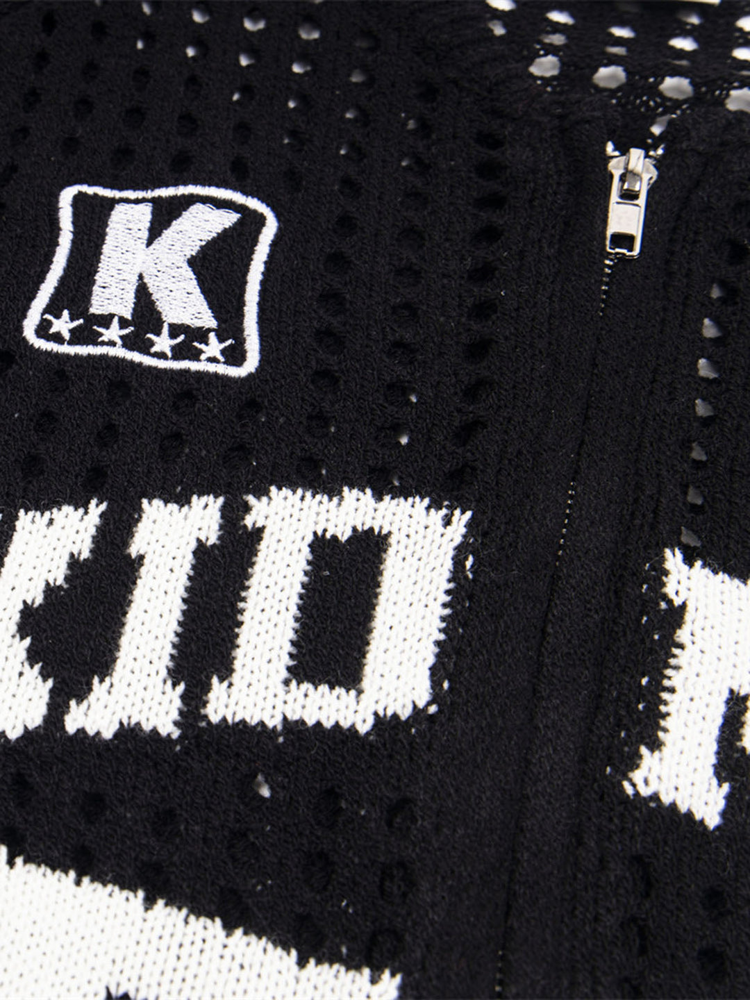 Mesh Zip-Up Sports Jersey Short Sleeve Shirt