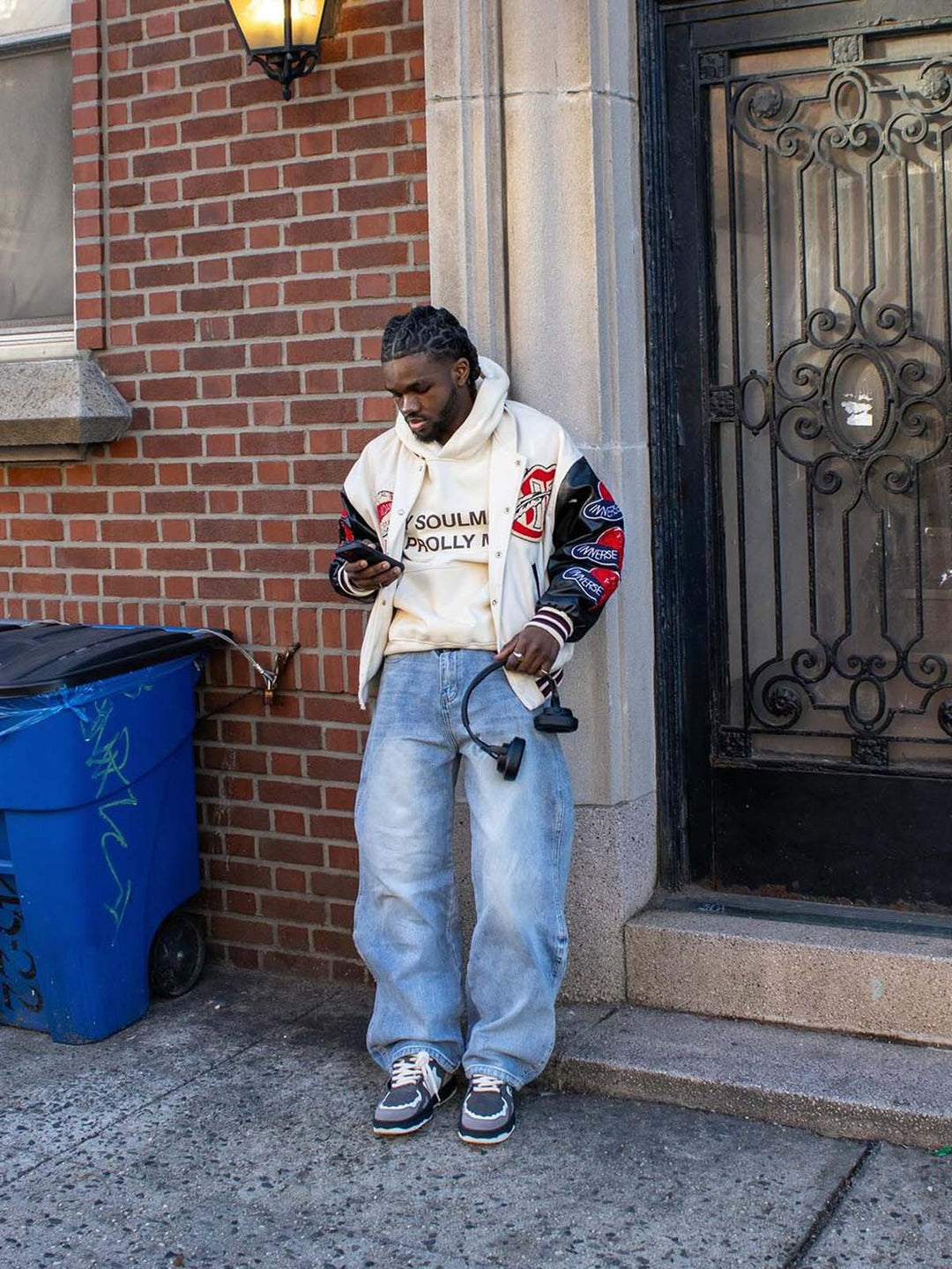 Monochrome Shadowwave Heavy-Duty Street Sneakers-1507