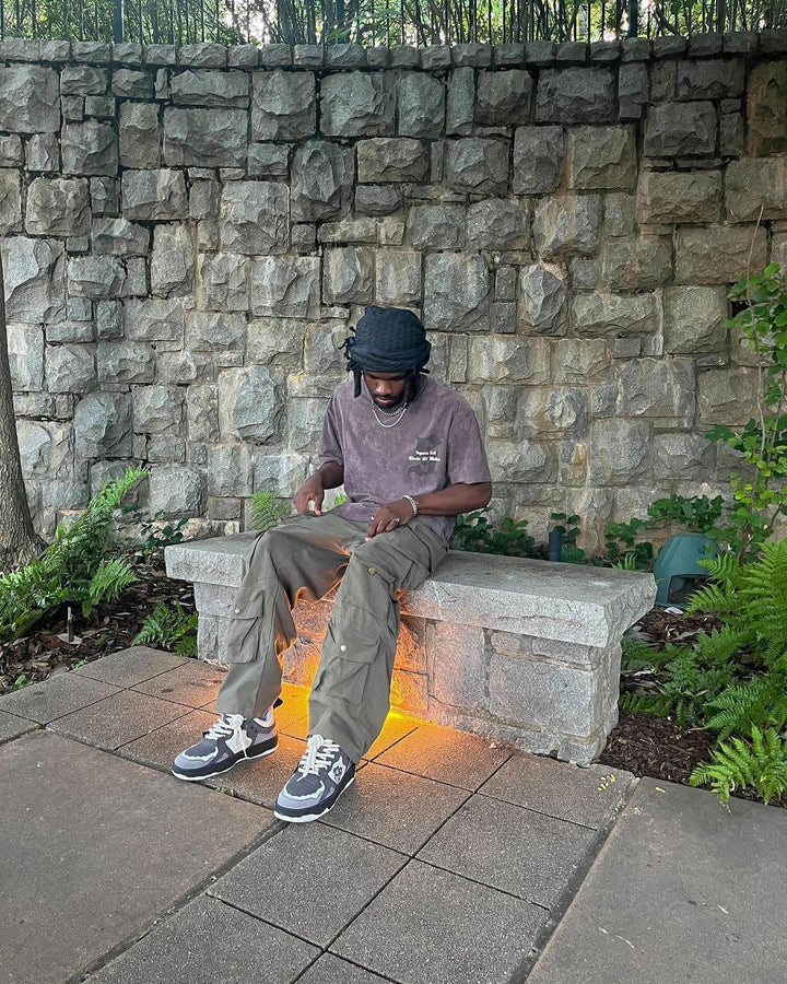 Monochrome Shadowwave Heavy-Duty Street Sneakers-1507