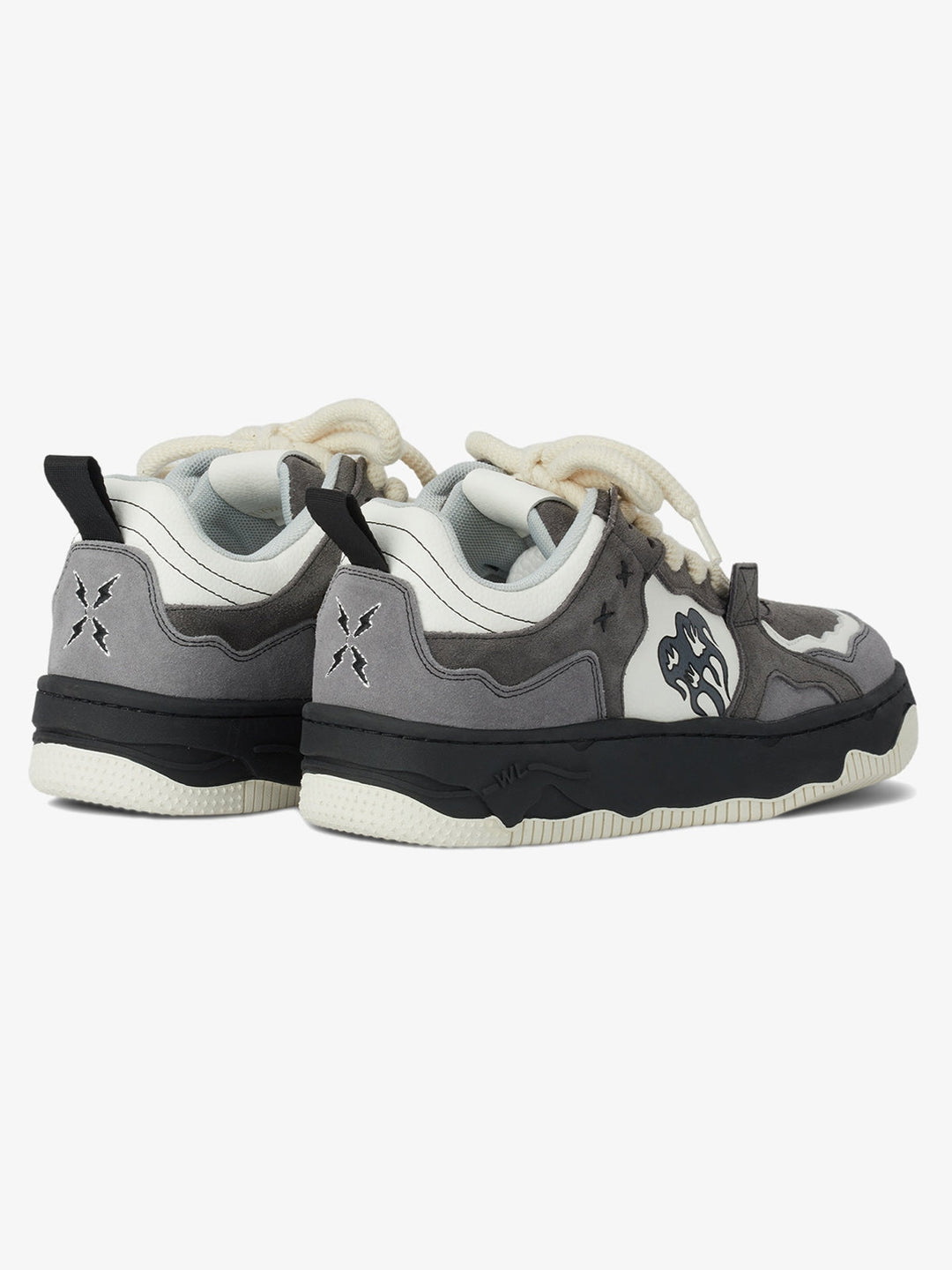 Monochrome Shadowwave Heavy-Duty Street Sneakers-1507