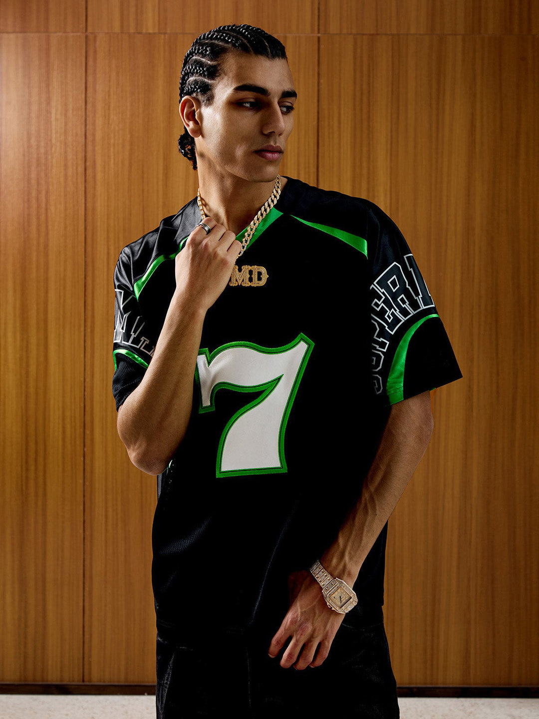 Original Contrast Color Jersey T-SHIRT - 2347