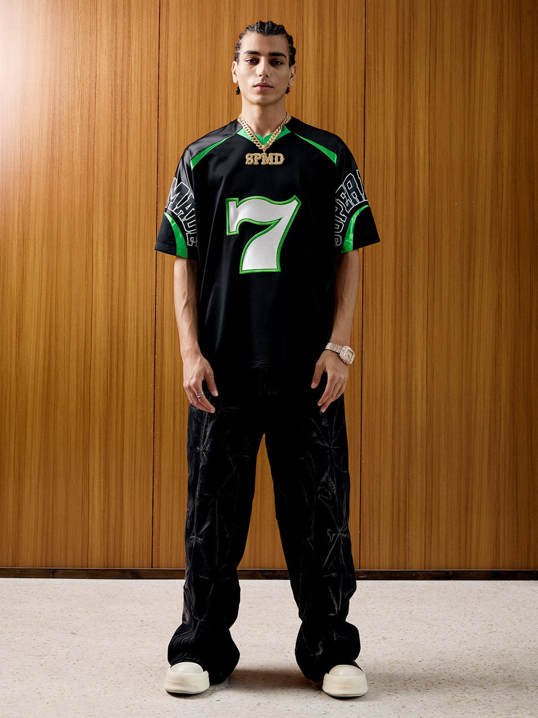 Original Contrast Color Jersey T-SHIRT - 2347