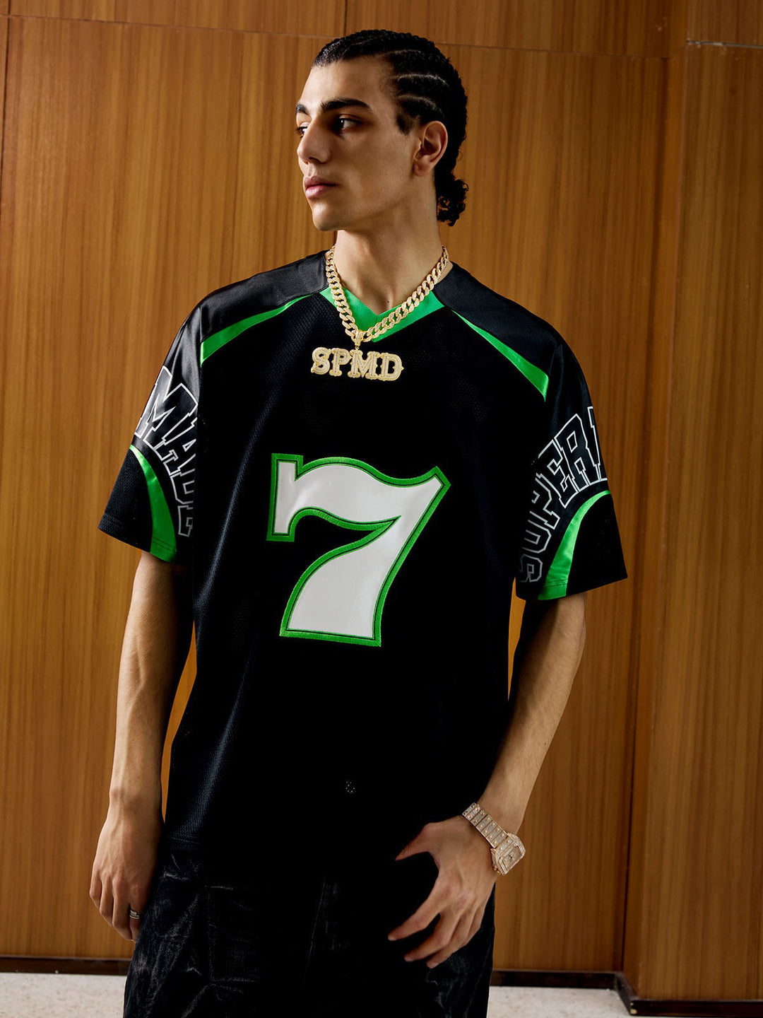 Original Contrast Color Jersey T-SHIRT - 2347