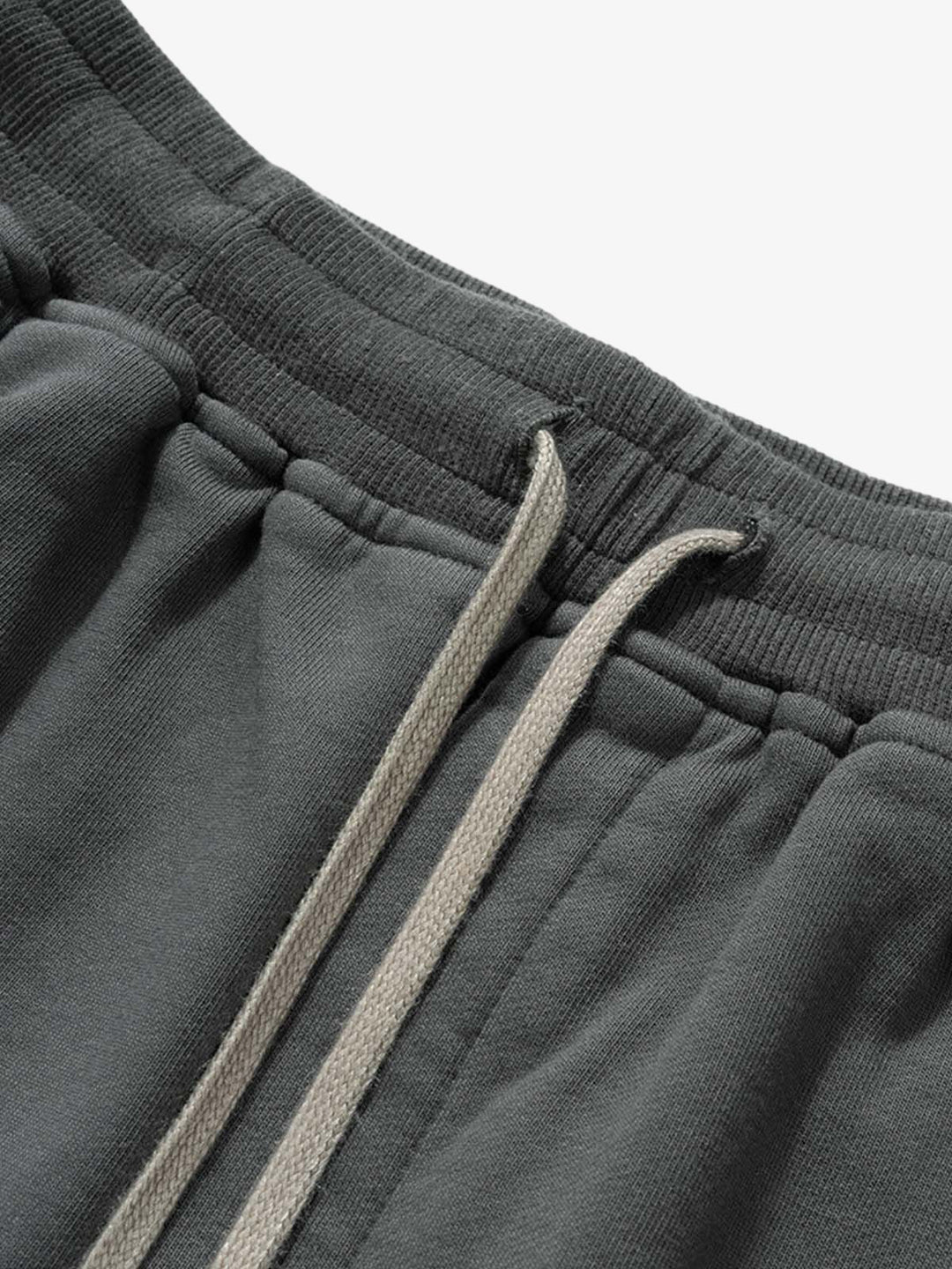 Retro Functional Zipper Slit Jort