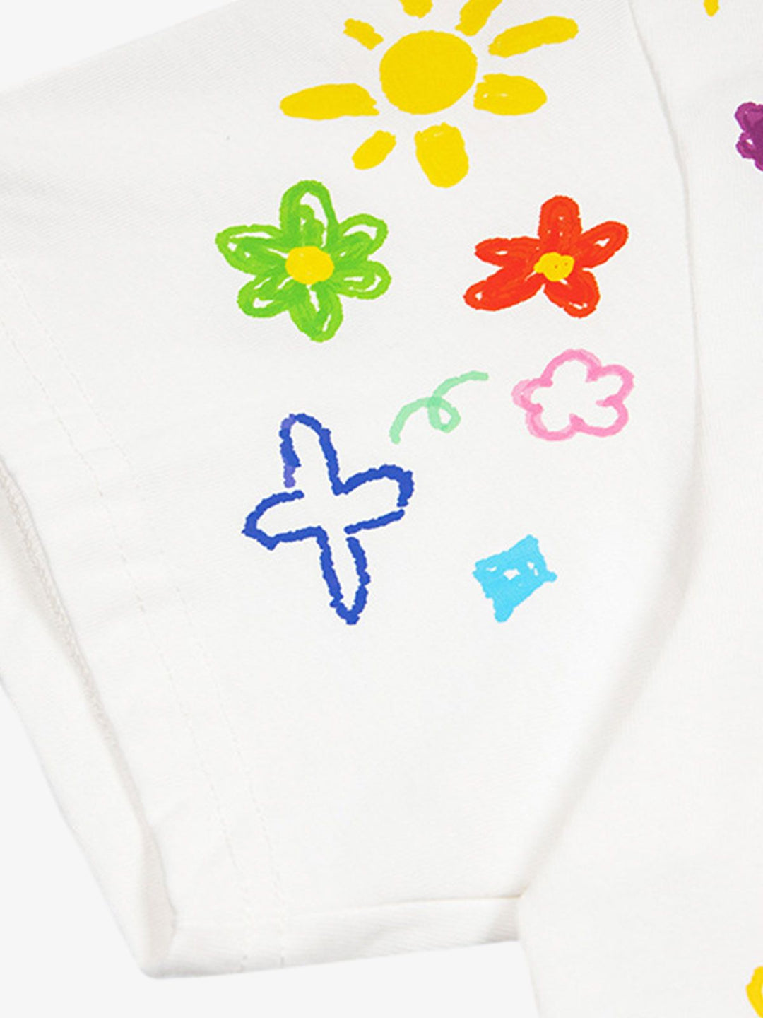 Retro Graffiti Hand-Painted T-Shirt