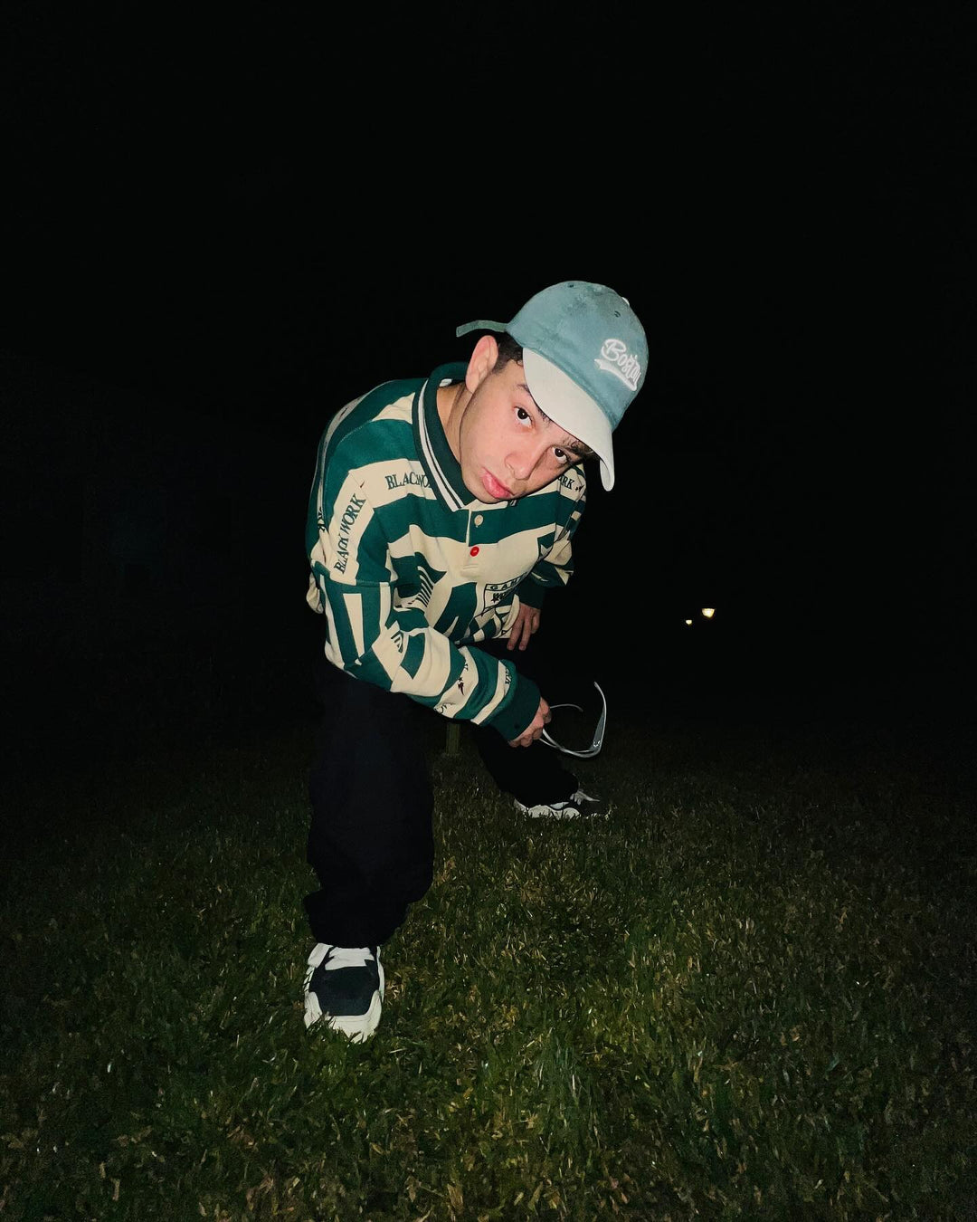 Retro Typography Polo Tee -1252