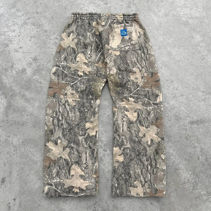 'Woodsman' Camouflage Baggy Sweatpants
