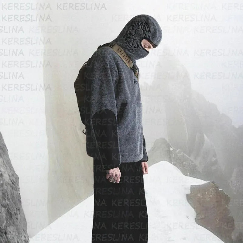 'Midnight' Retro Baggy Wide-Leg Jeans