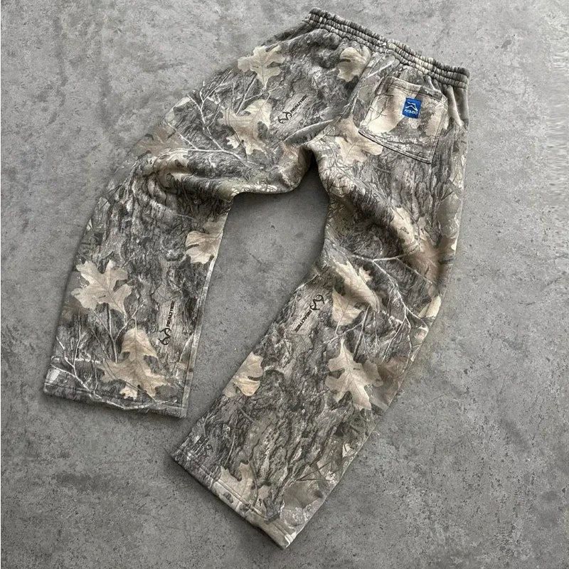 'Woodsman' Camouflage Baggy Sweatpants