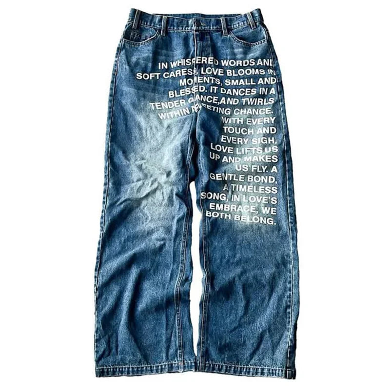 “Japanese Poem” Jeans
