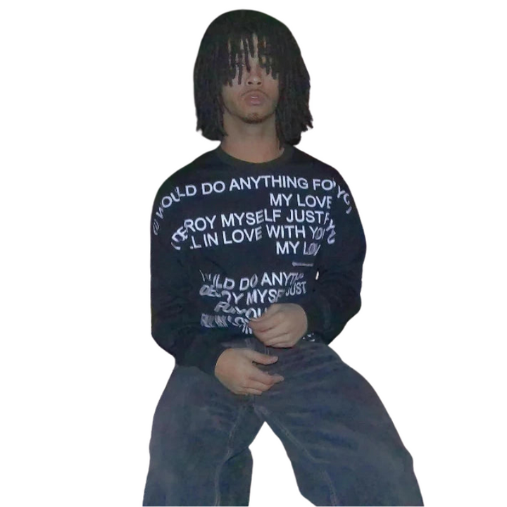 "Poem" Vintage Longsleeve Shirt