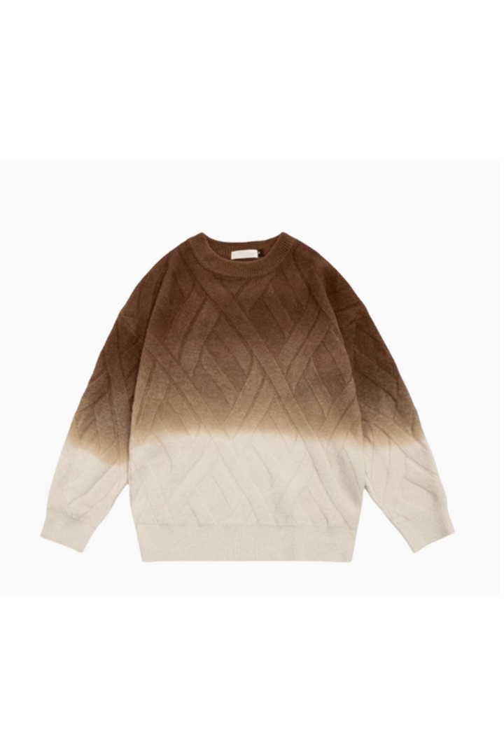 'Vero' Gradient Knit Streetwear Sweater