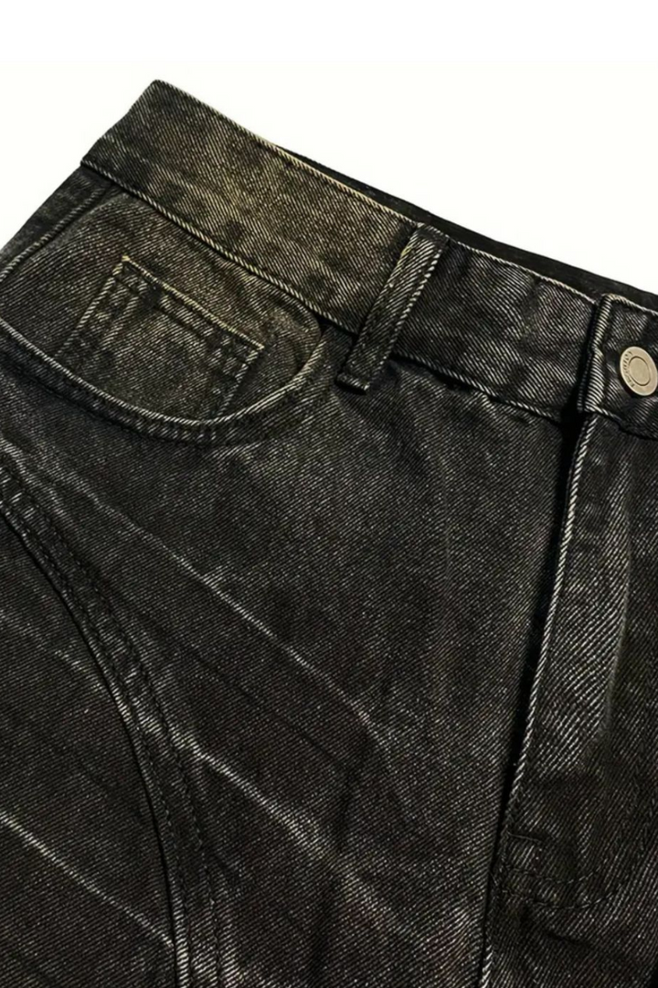 'Weathered' Baggy Jeans
