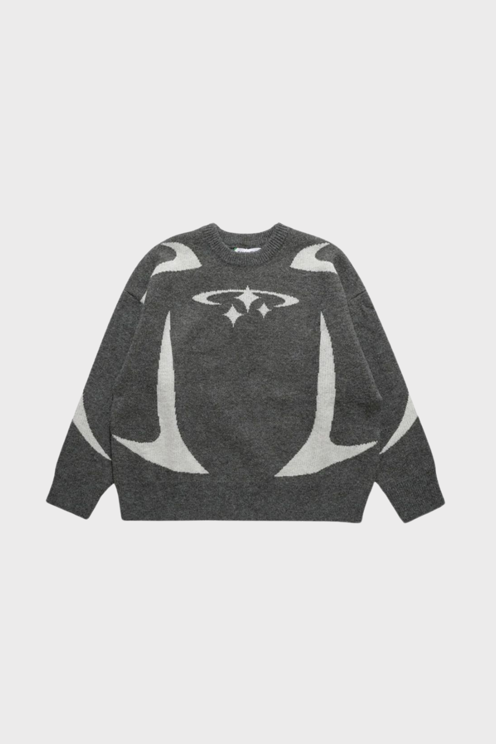Y2K STARS KNITTED SWEATER