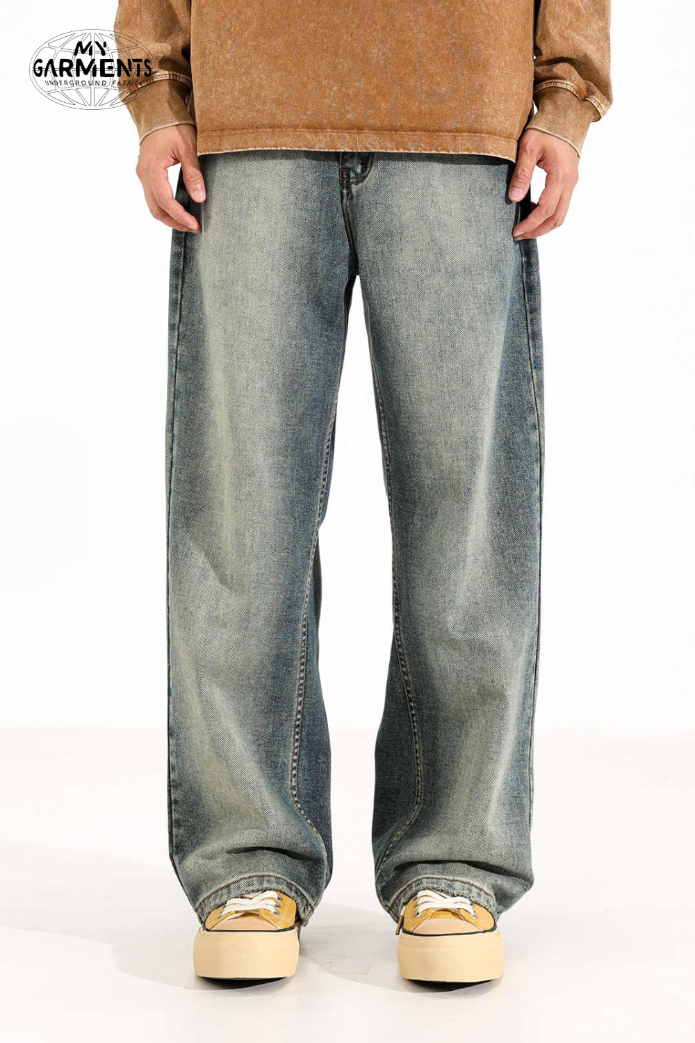 'Y2K' Washed Baggy Jeans