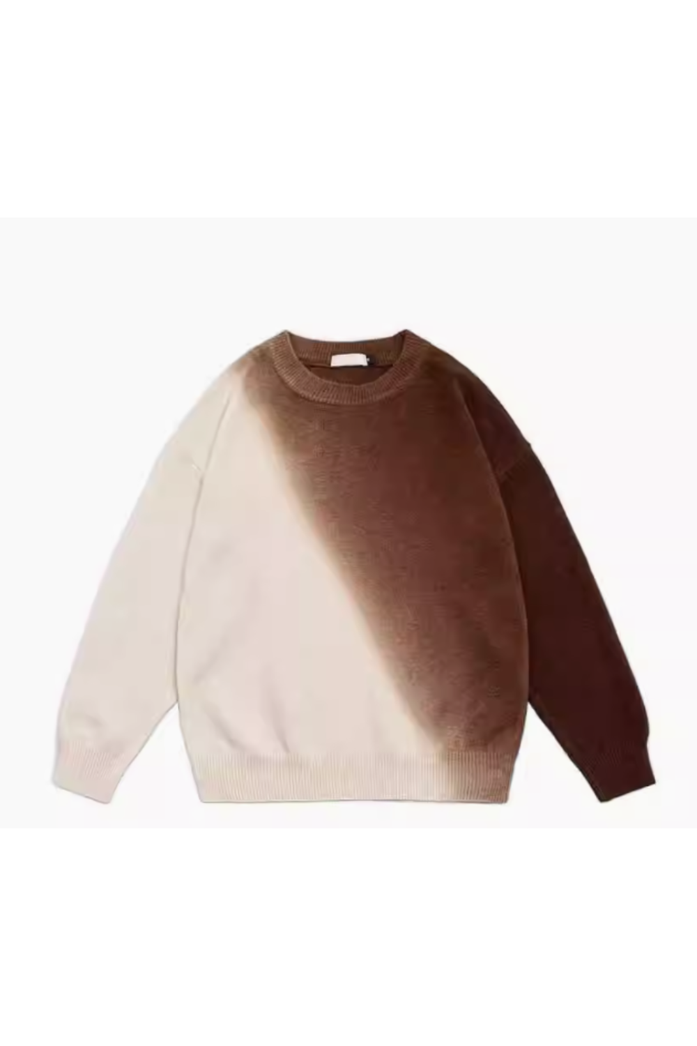 'Zephyr' Gradient Knit Crewneck Sweater