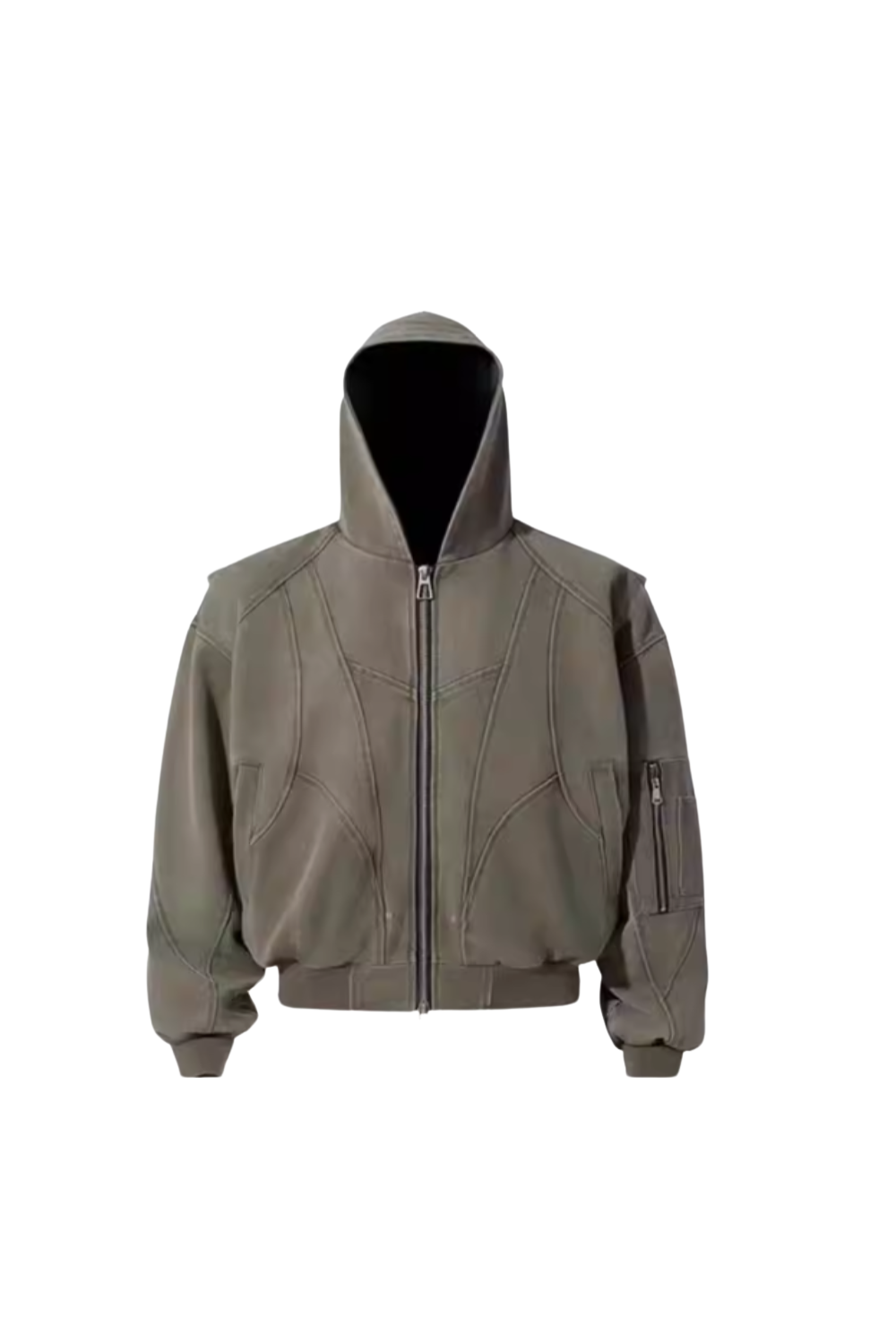 'Zuoshandiao' Heavy Canvas Washed Jacket