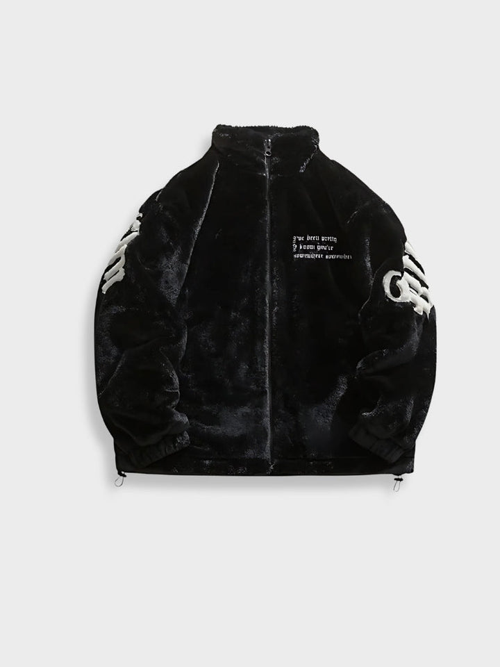 MyGarments - Street Letter Fleece Jacket