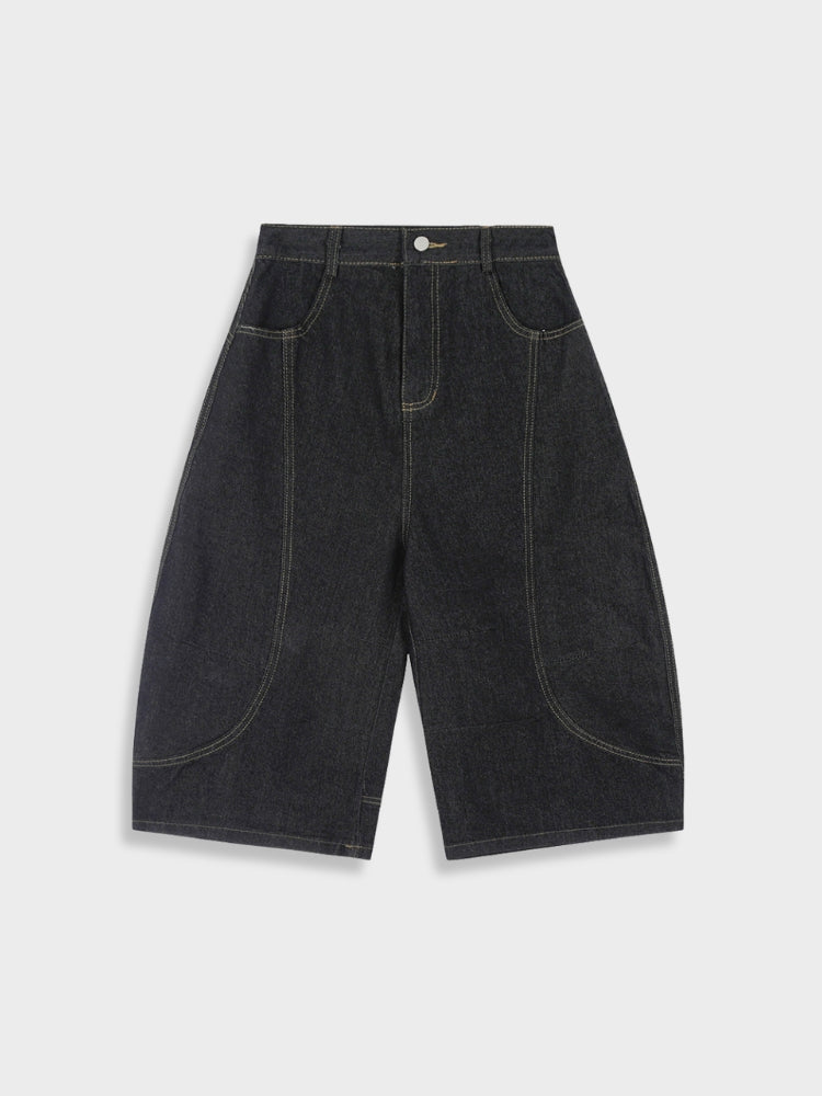 DCRB Barrel Fit Dark Denim Jorts