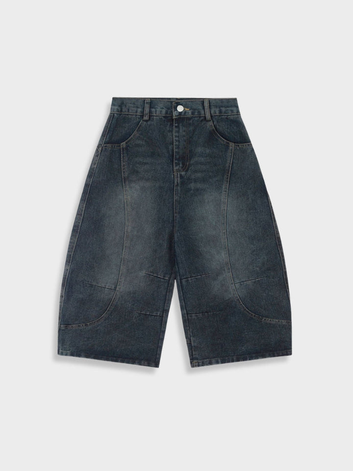 DCRB Barrel Fit Dark Denim Jorts