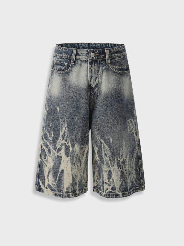 DCRB Distressed Denim Jorts