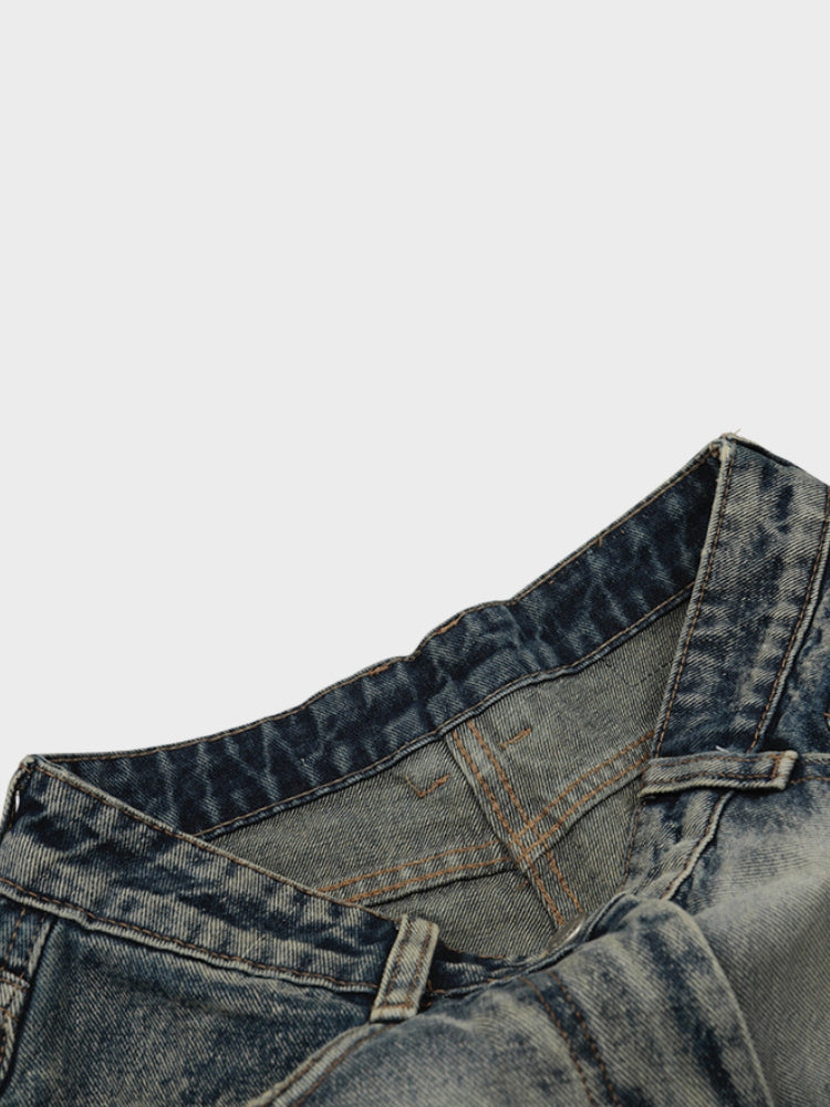 DCRB Distressed Denim Jorts