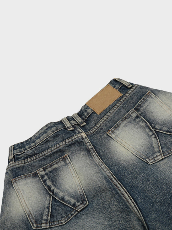 DCRB Distressed Denim Jorts