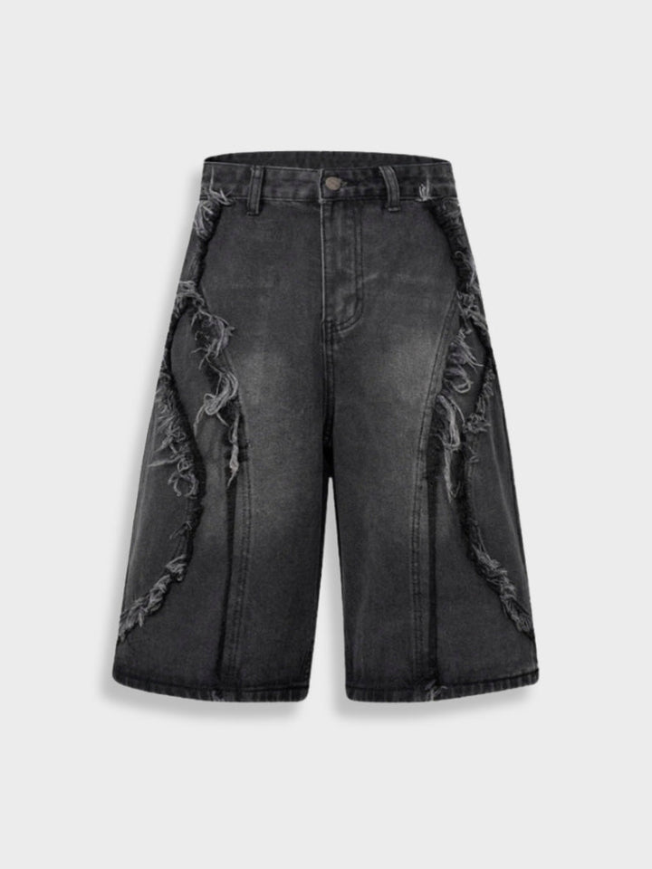 DCRB Distressed Street Denim Jorts